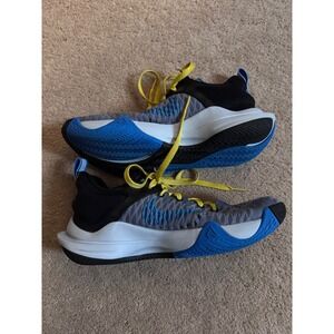 Nike Giannis Immortality 2 Mens Basketball Shoes Gray Yellow Size 8.5 CZ4099 400